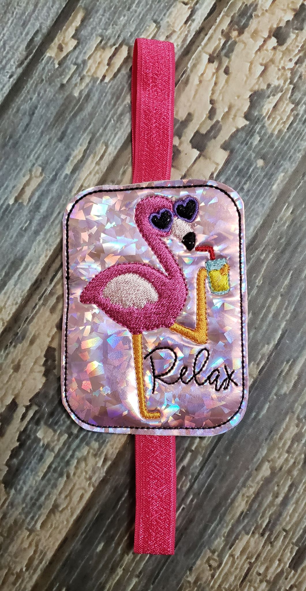 Relax Book Band - Digital Embroidery Design