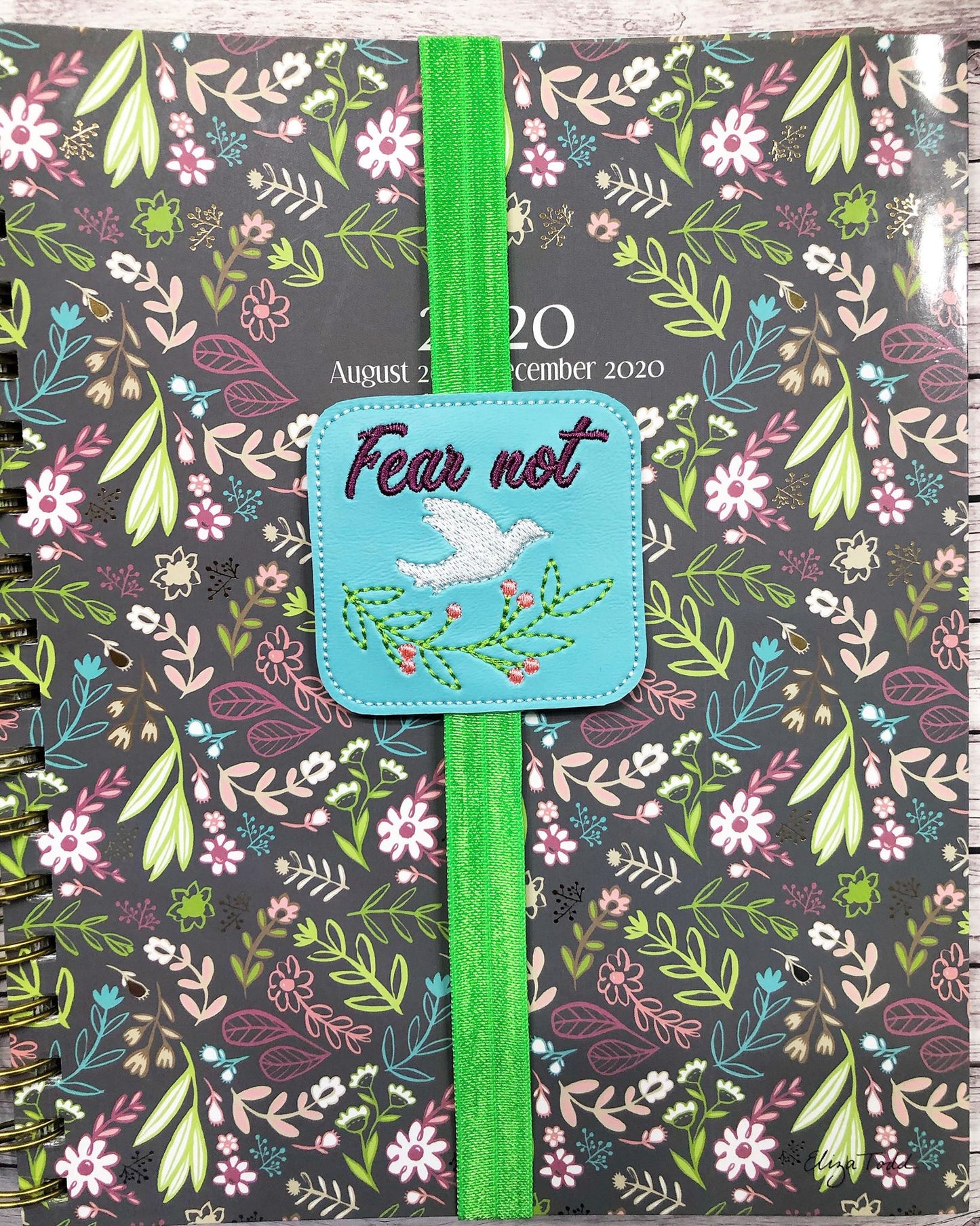 Fear Not- Book Band - Digital Embroidery Design