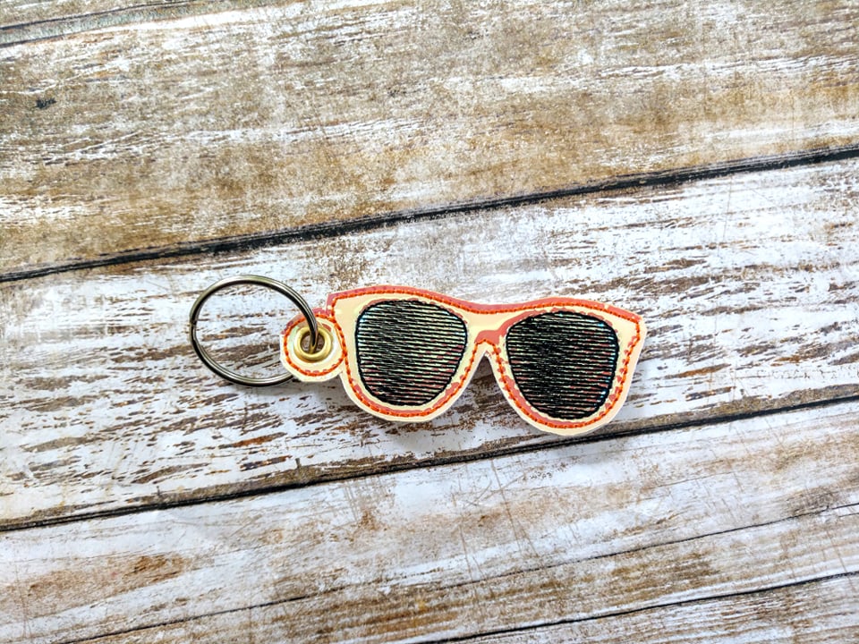 Glasses Fobs - DIGITAL Embroidery DESIGN