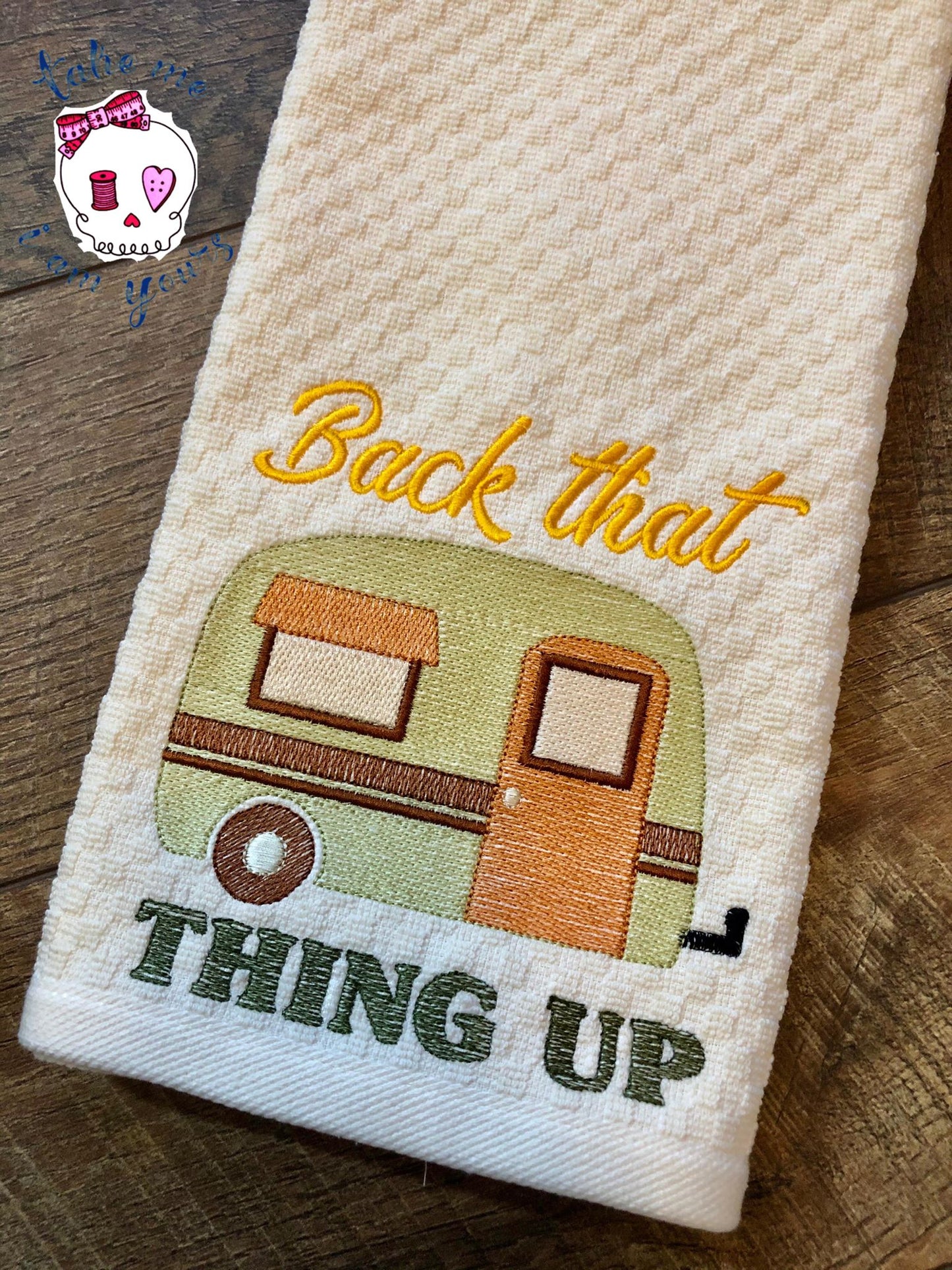 Back That Thing Up - 3 Sizes - Digital Embroidery Design