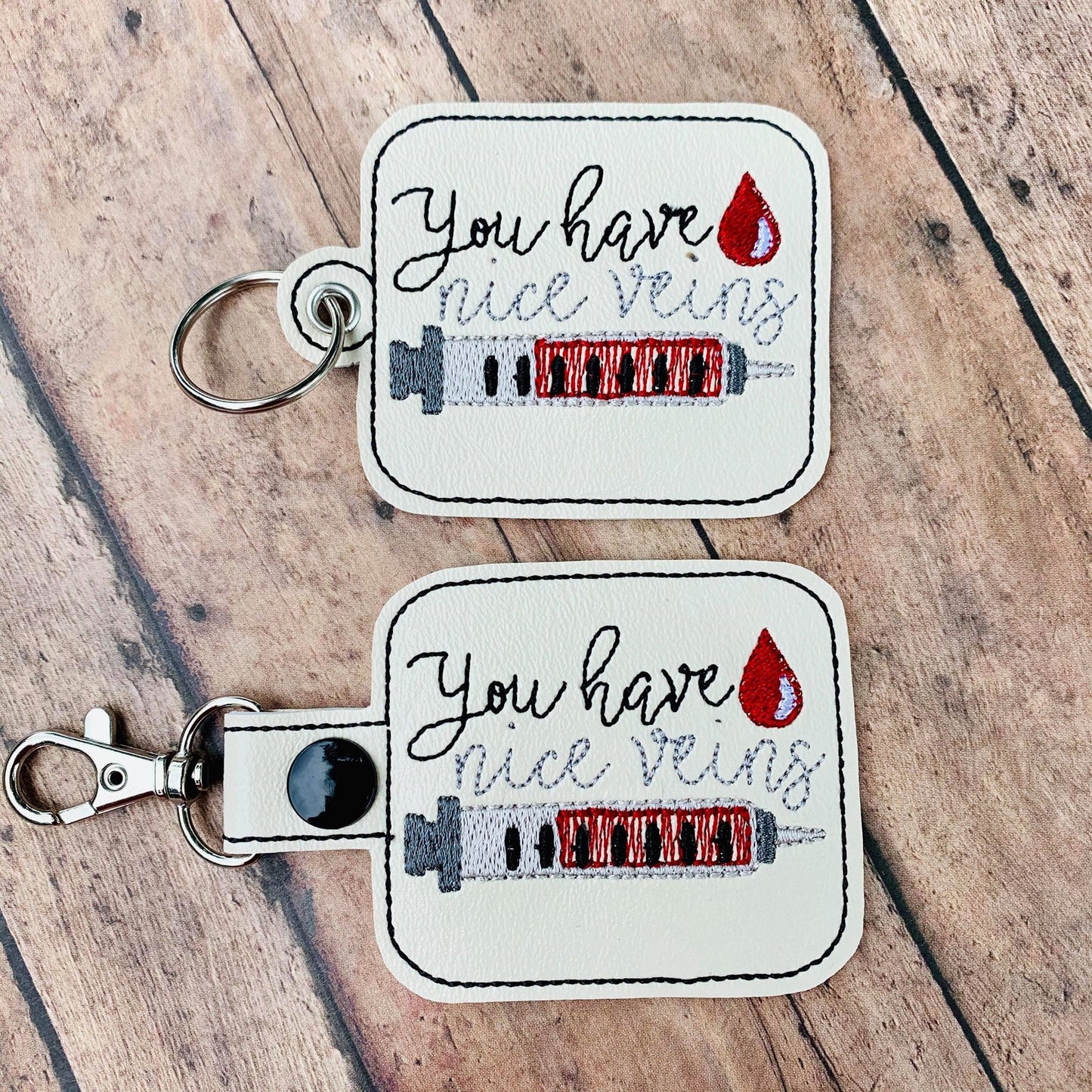 You Have Nice Veins Fobs - DIGITAL Embroidery DESIGN