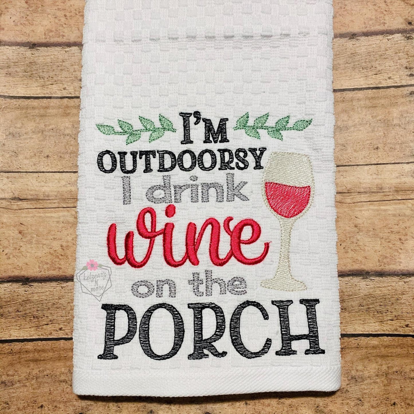 Outdoorsy - 2 Sizes - Digital Embroidery Design