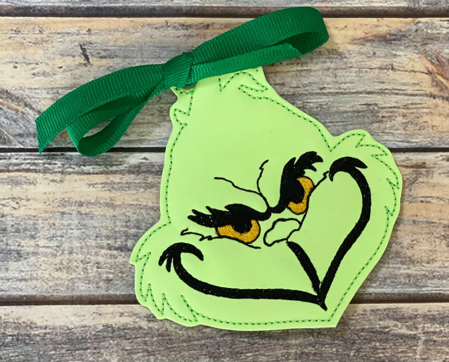 Mean One Ornament - Digital Embroidery Design