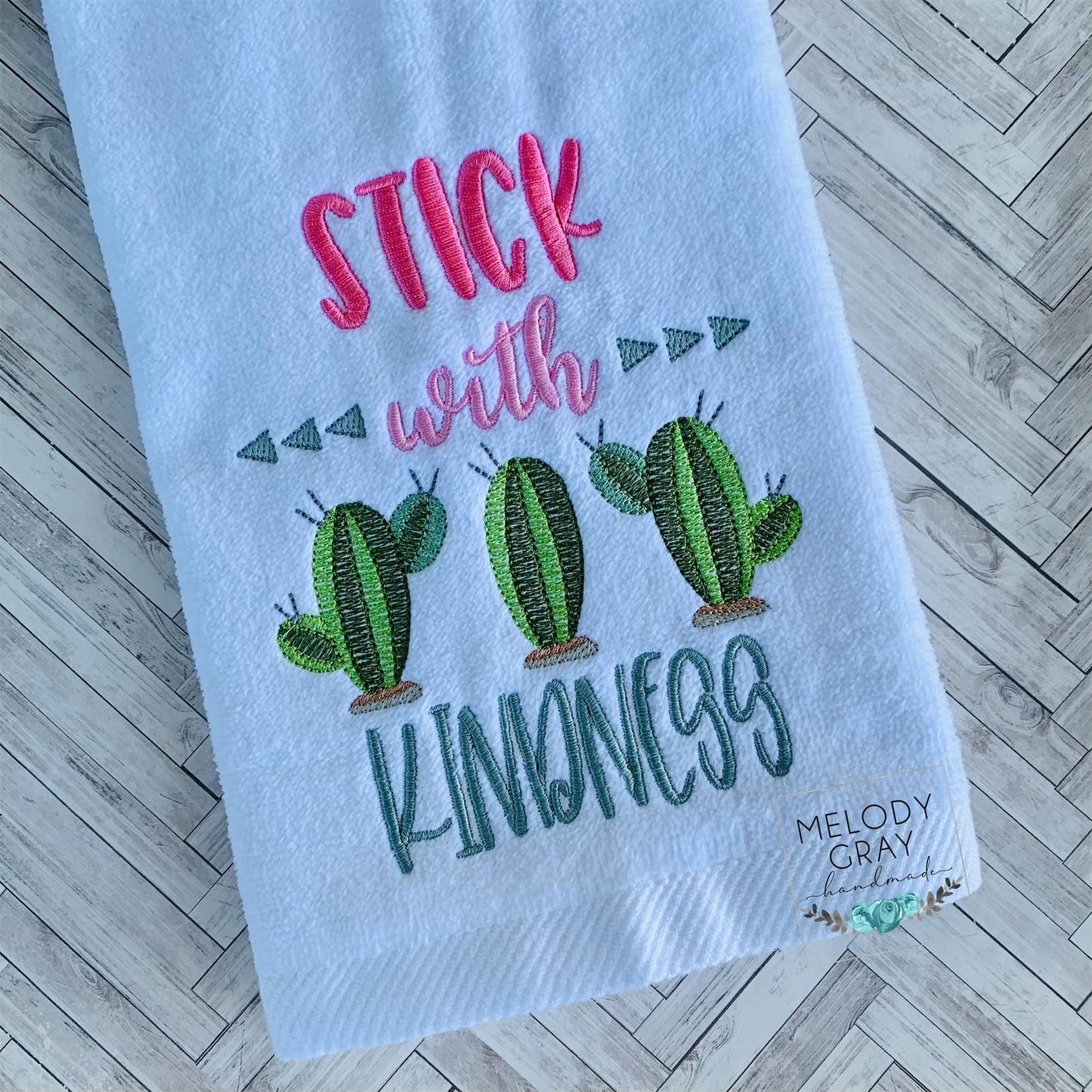 Stick With Kindness - 2 sizes- Digital Embroidery Design