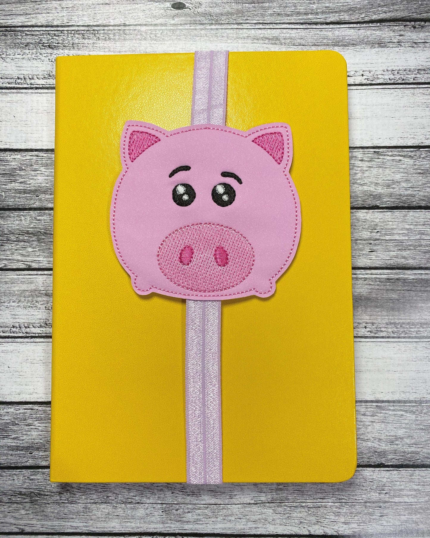 Piggy Toy - Book Band - Embroidery Design, Digital File
