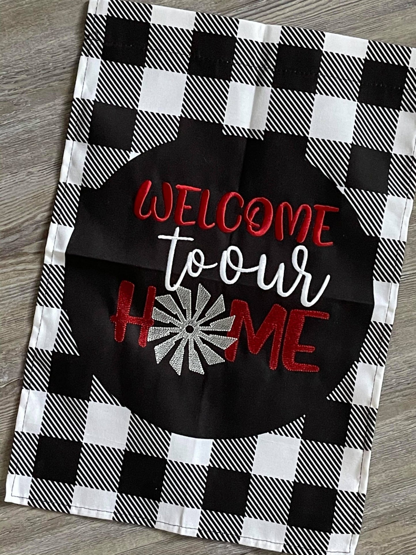 Welcome To Our Home - 4 sizes- Digital Embroidery Design