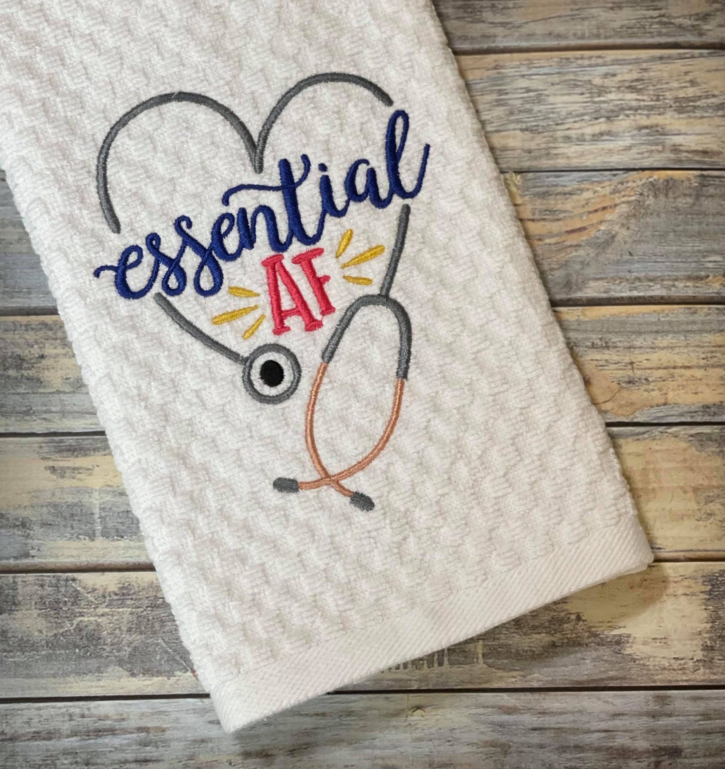 Essential AF - 4 sizes- Digital Embroidery Design