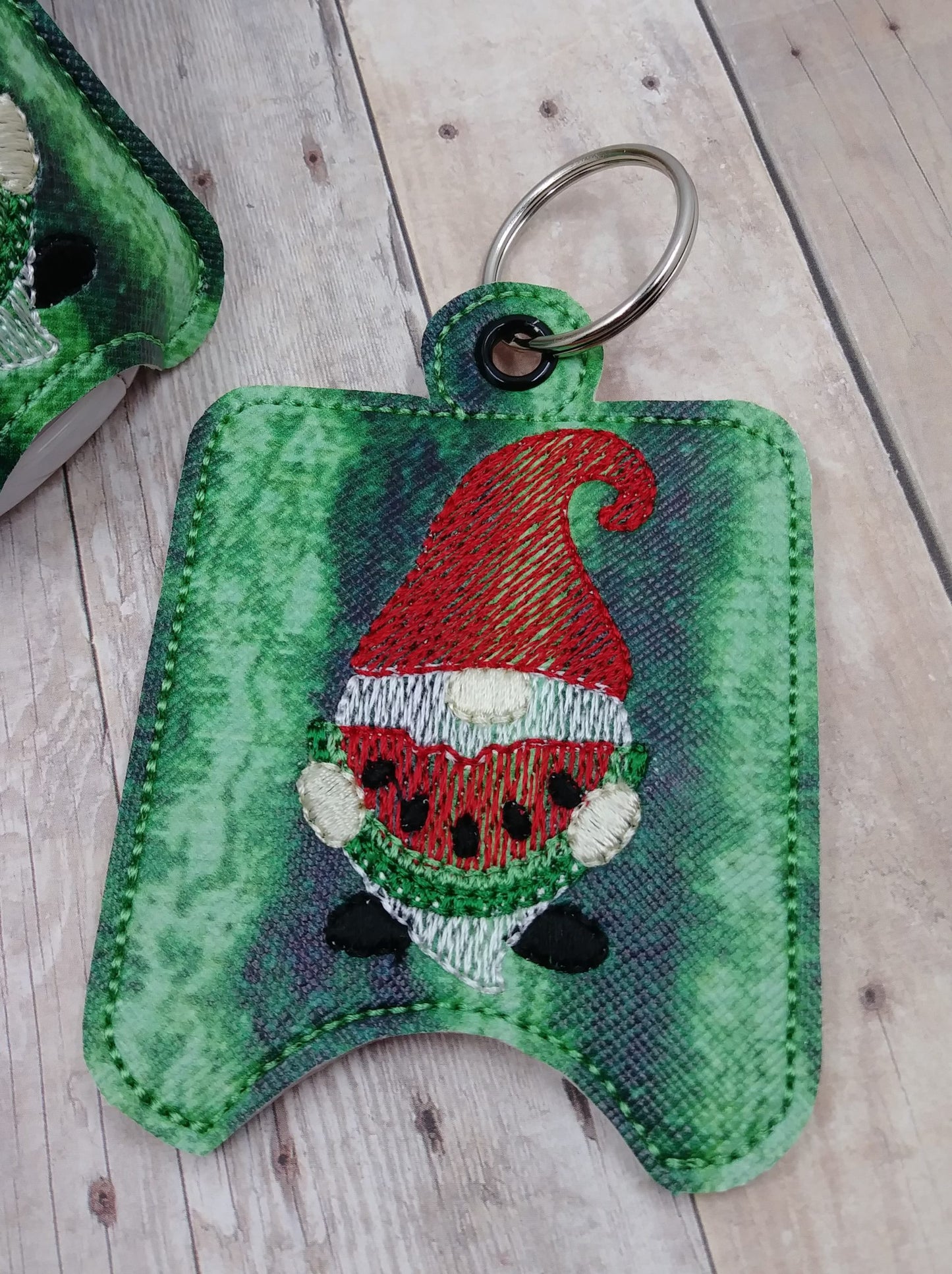 Watermelon Gnome Sanitizer Holders - DIGITAL Embroidery DESIGN