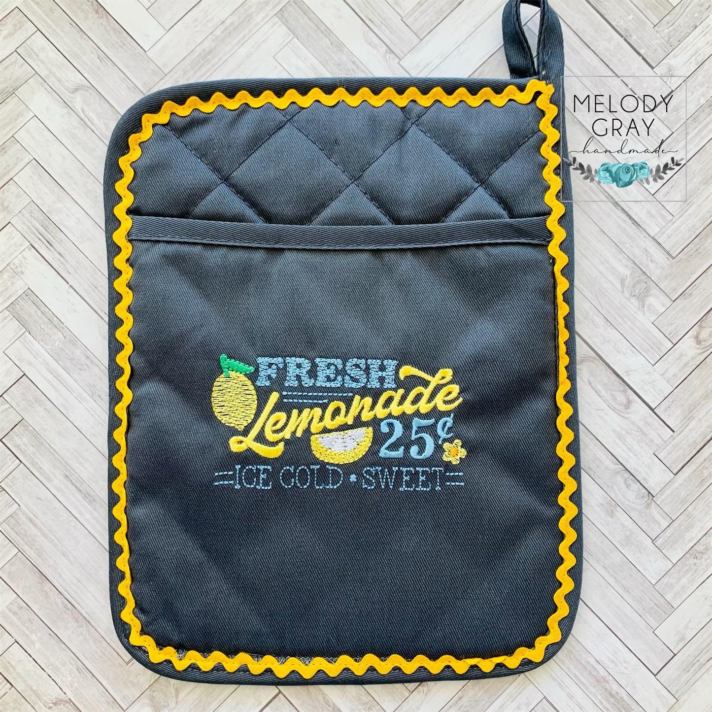 Fresh Lemonade - 3 sizes- Digital Embroidery Design