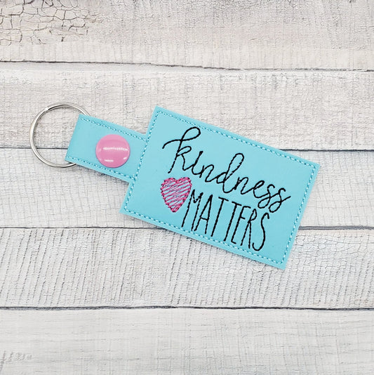 Kindness Matters Snaptab - DIGITAL Embroidery DESIGN