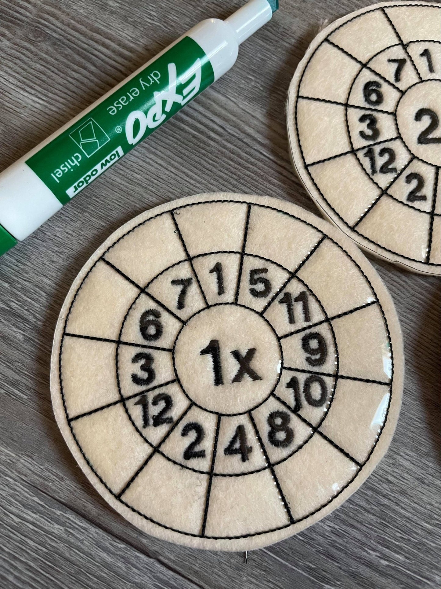 Multiplication Madness Set with zipper bag - Digital Embroidery Design