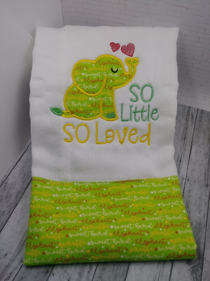 So Little So Loved - 4 sizes- Digital Embroidery Design