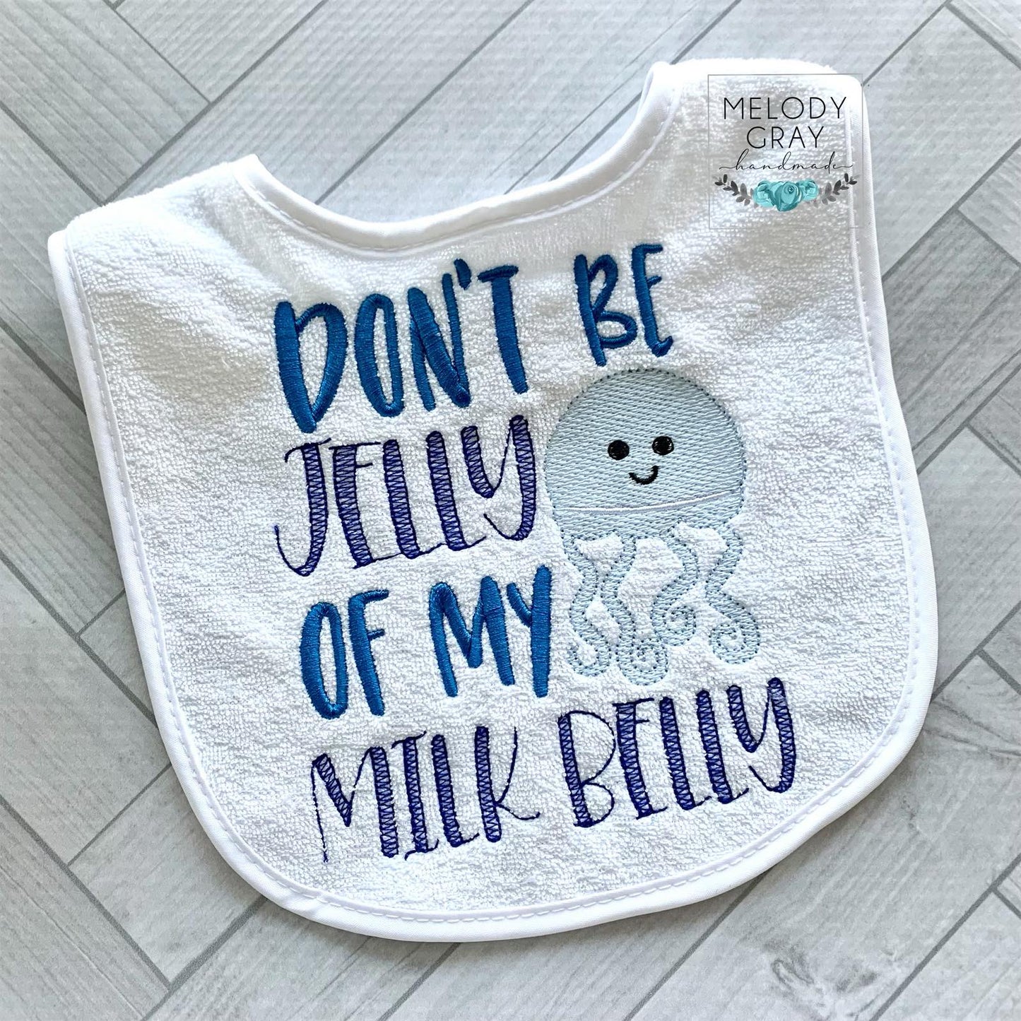 Jelly Milk Belly - 3 sizes- Digital Embroidery Design