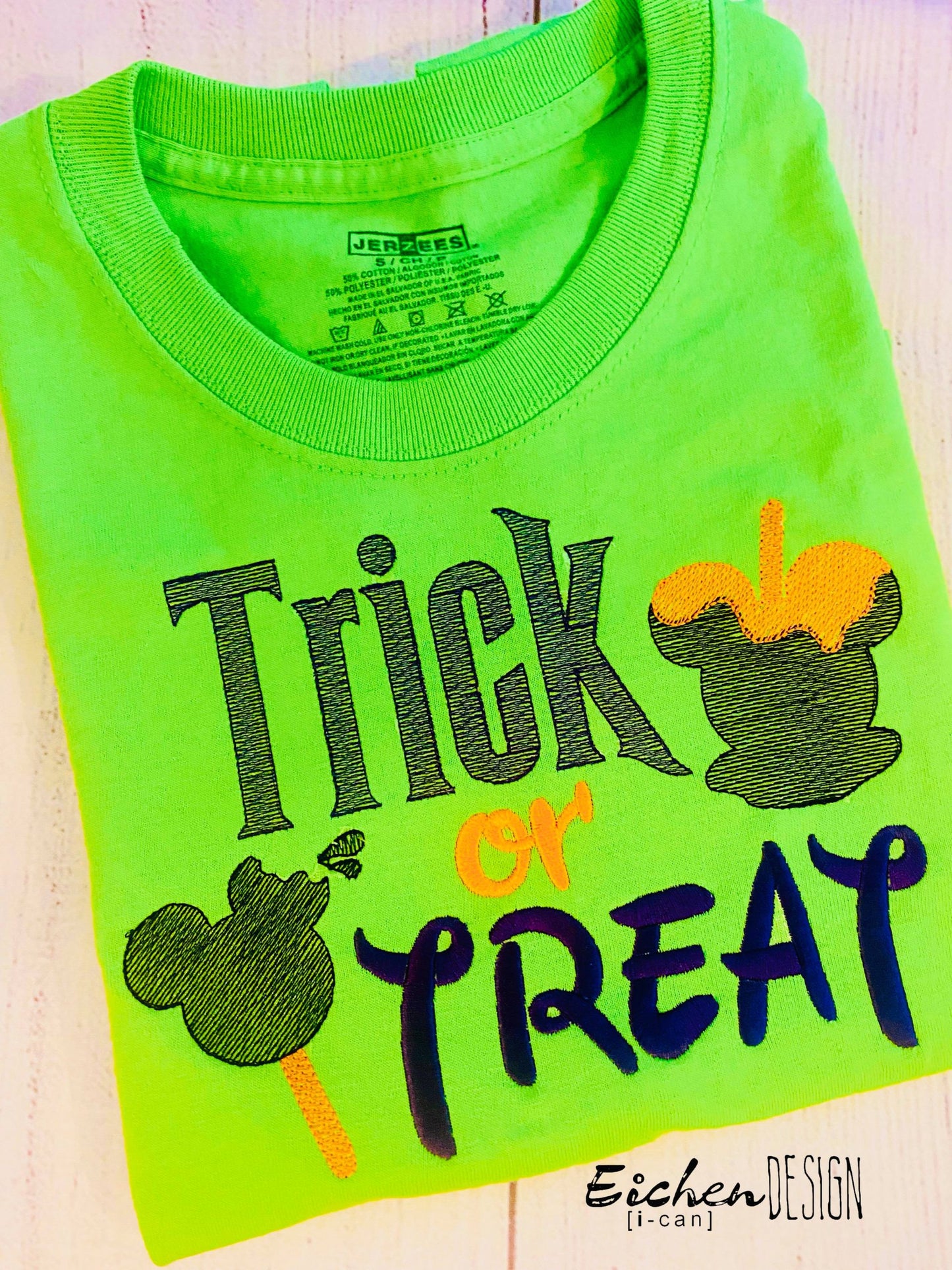 Trick or Treat Mouse - 3 sizes- Digital Embroidery Design