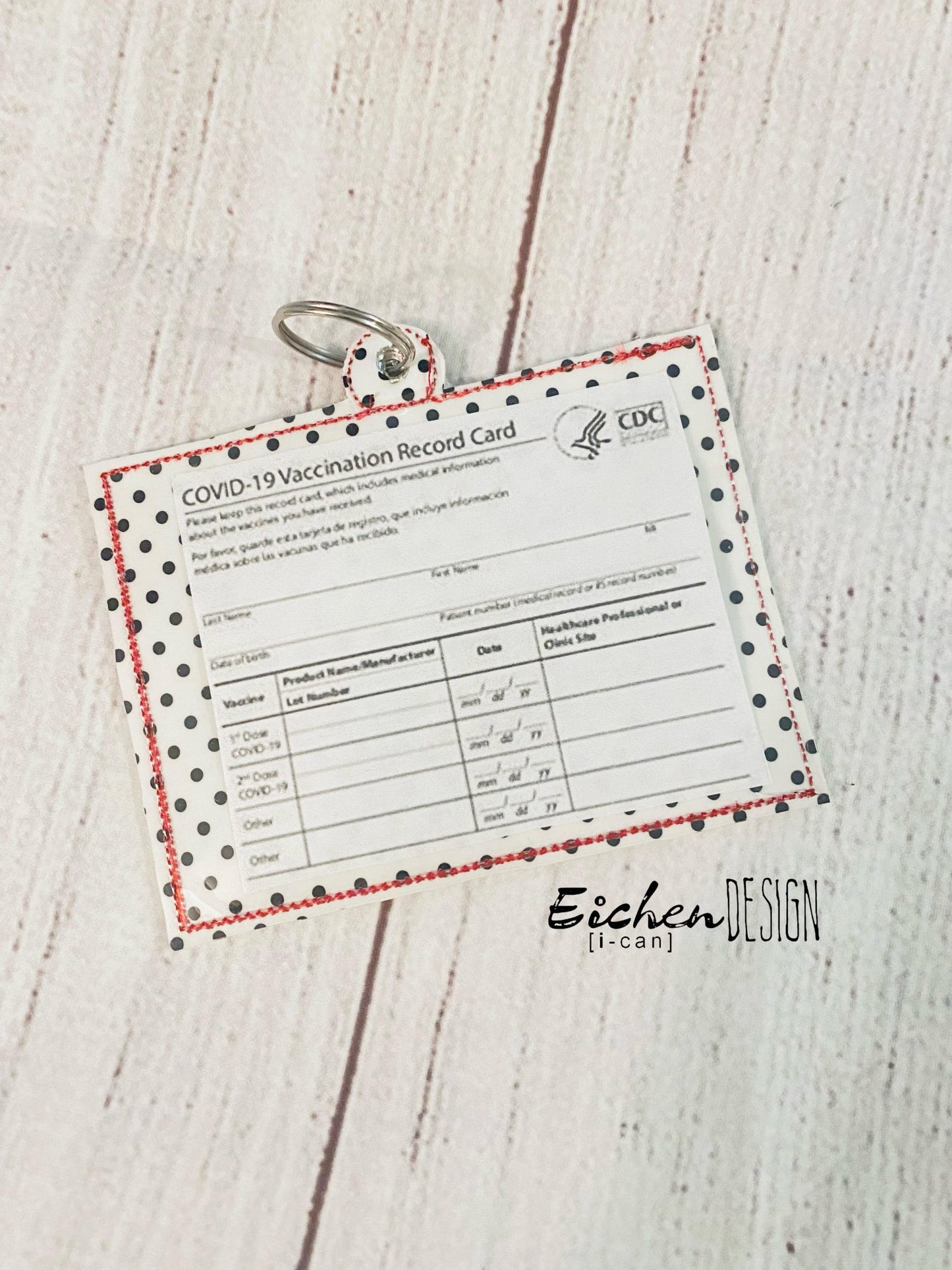 Vaccinated AF Vaccination Card Holders 5x7