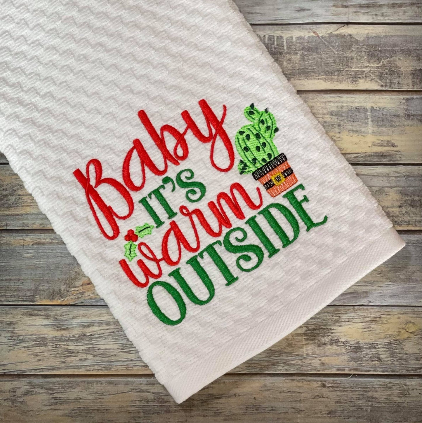 Baby it's warm outside - 3 sizes- Digital Embroidery Design