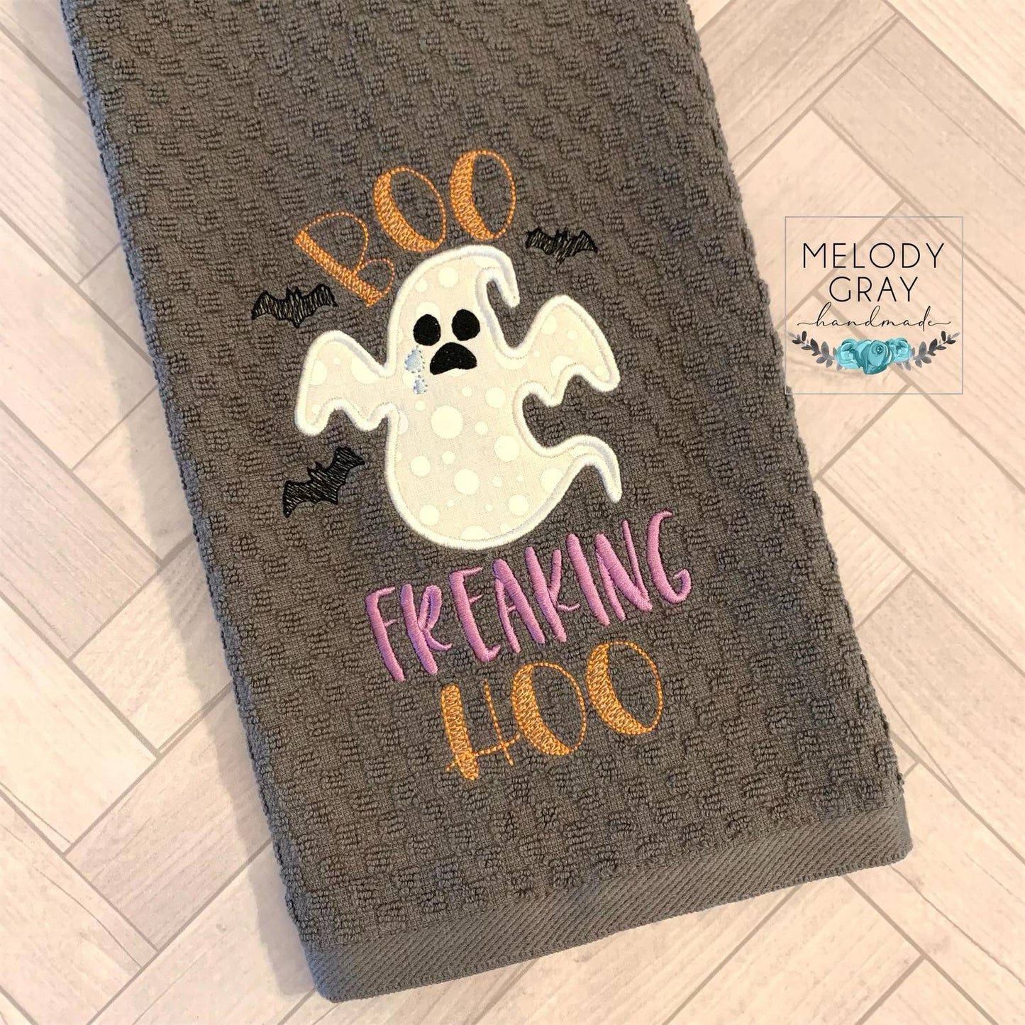 Boo Freaking Hoo - 2 sizes- Digital Embroidery Design