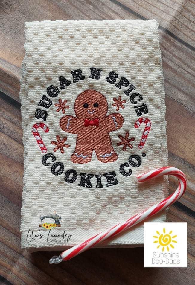 Sugar N Spice - 4 sizes- Digital Embroidery Design