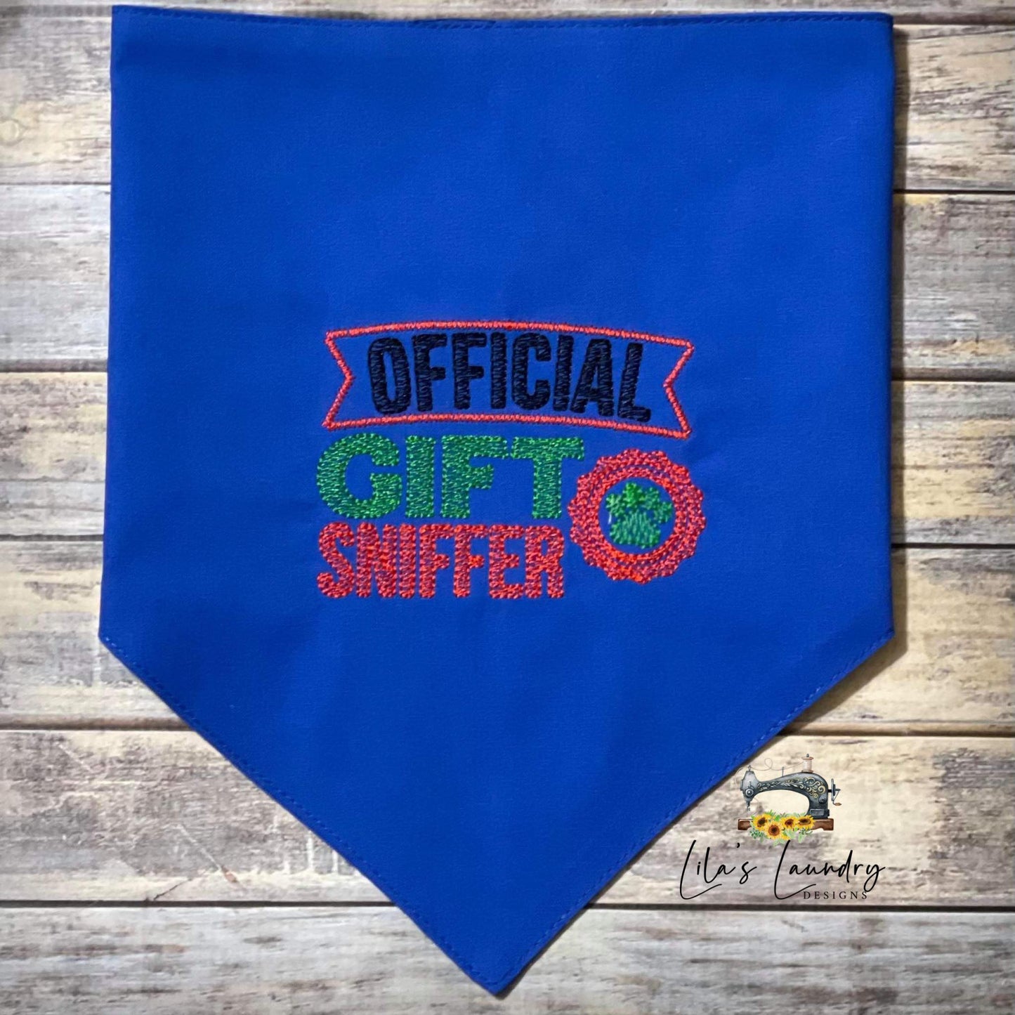 Official Gift Sniffer - 4 sizes- Digital Embroidery Design