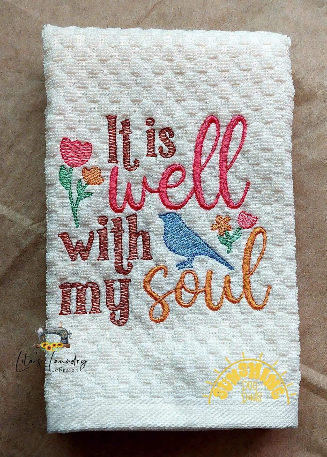 Well with my Soul - 3 sizes- Digital Embroidery Design