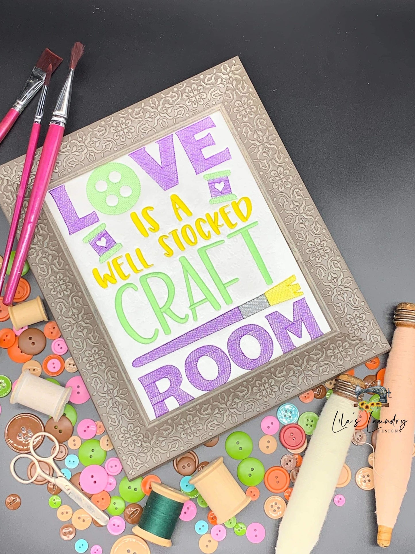 Well Stocked Craft Room - 3 sizes- Digital Embroidery Design