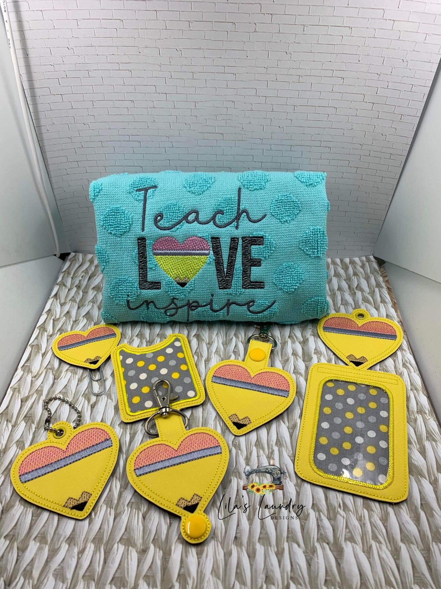 Teacher Appreciation Bundle - 5 Designs- Digital Embroidery Designs