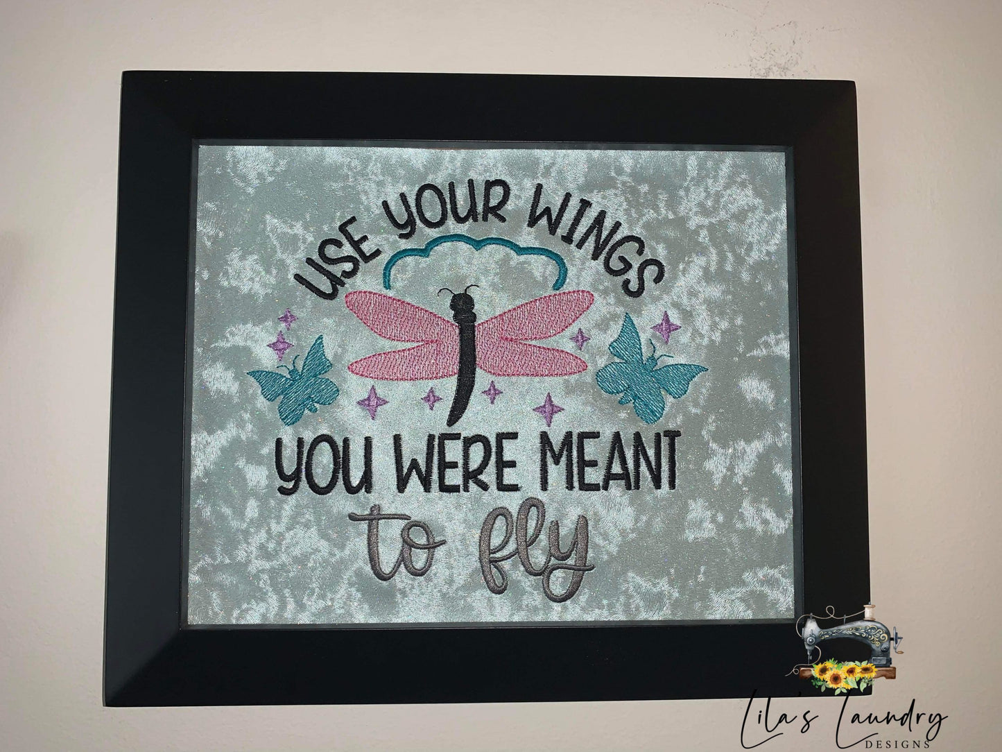 You Were Meant to Fly - 4 sizes- Digital Embroidery Design