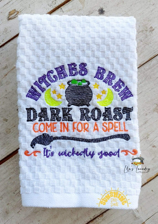 Witches Brew - 3 sizes- Digital Embroidery Design