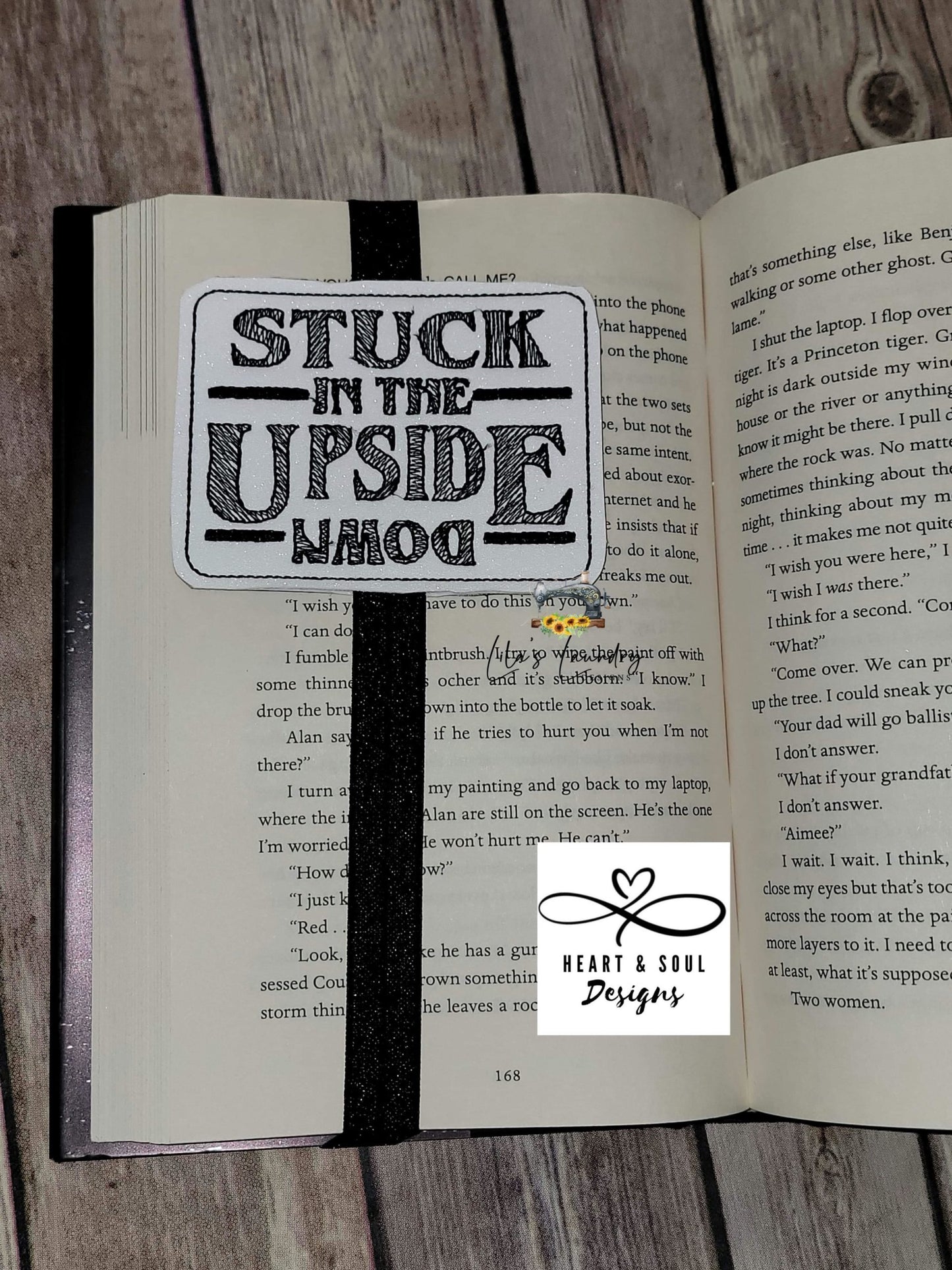 Strange Stuck Book Band - Embroidery Design, Digital File