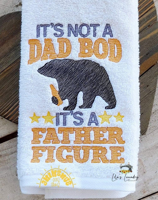 Father Figure - 3 sizes- Digital Embroidery Design
