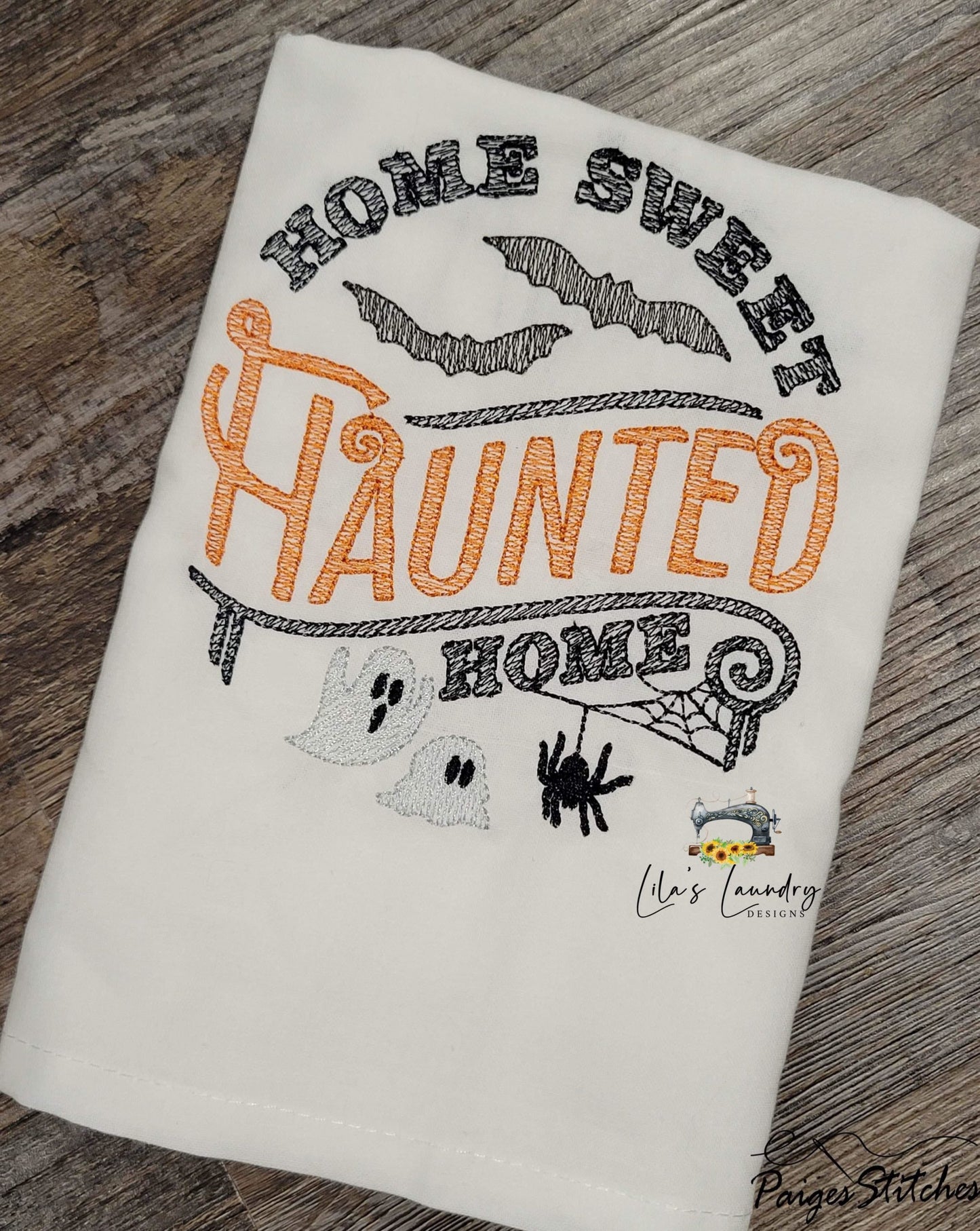 Haunted Home - 3 sizes- Digital Embroidery Design