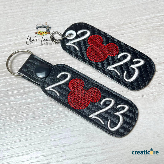 2023 Mouse Fobs - DIGITAL Embroidery DESIGN