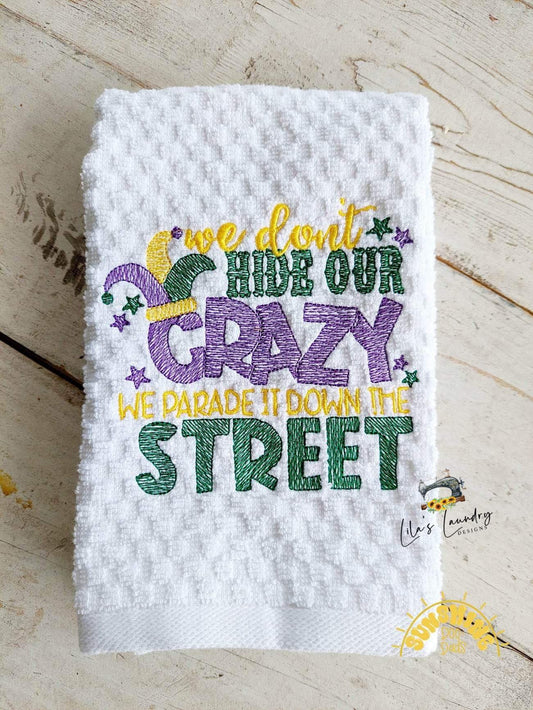 Parade it Down the Street - 3 sizes- Digital Embroidery Design