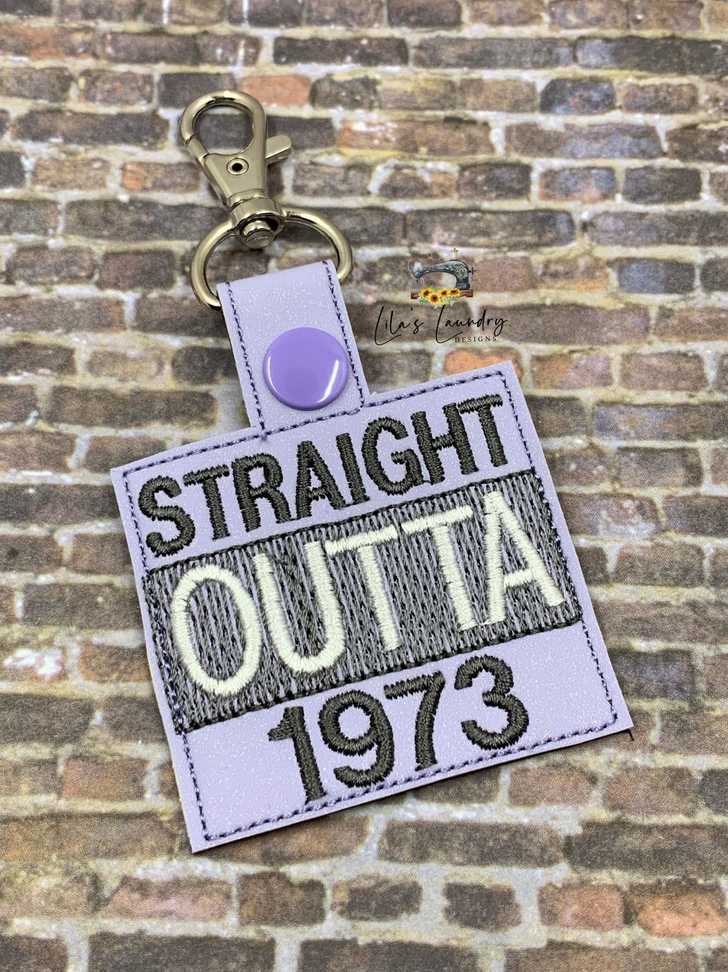 Straight Outta 1973 Fobs - DIGITAL Embroidery DESIGN