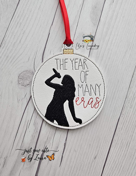 Year of Many Eras Ornament - Digital File - Embroidery Design