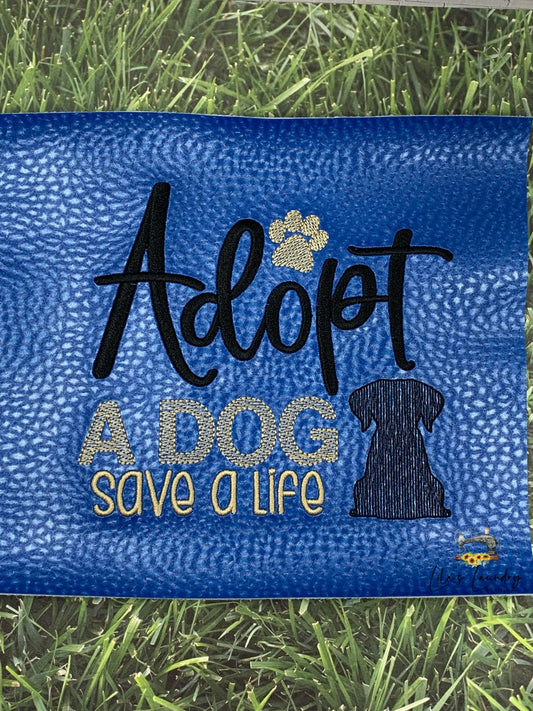 Adopt a Dog - 4 Sizes - Digital Embroidery Design