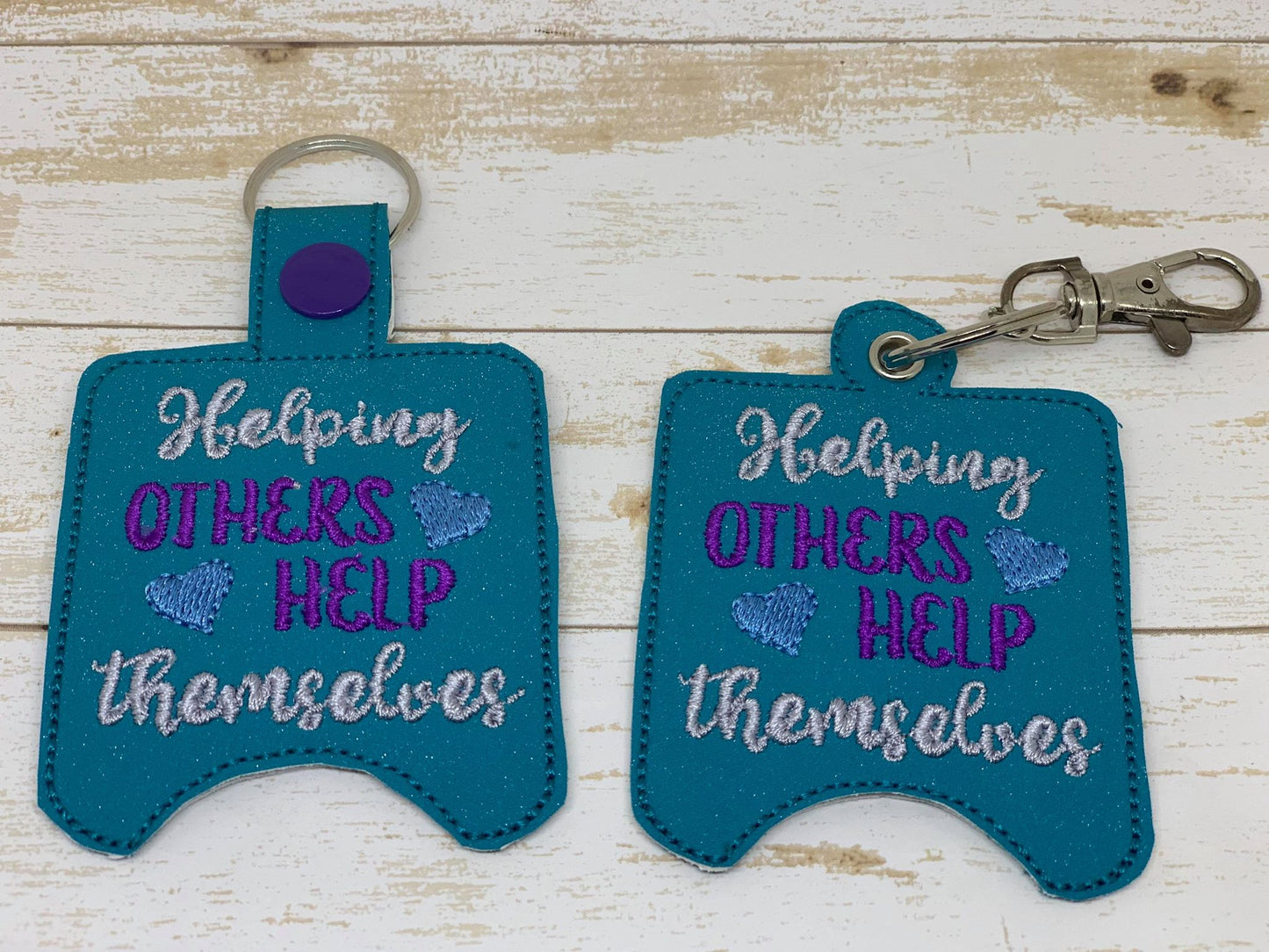 Helping Others Help Themselves Sanitizer Holder - DIGITAL Embroidery DESIGN