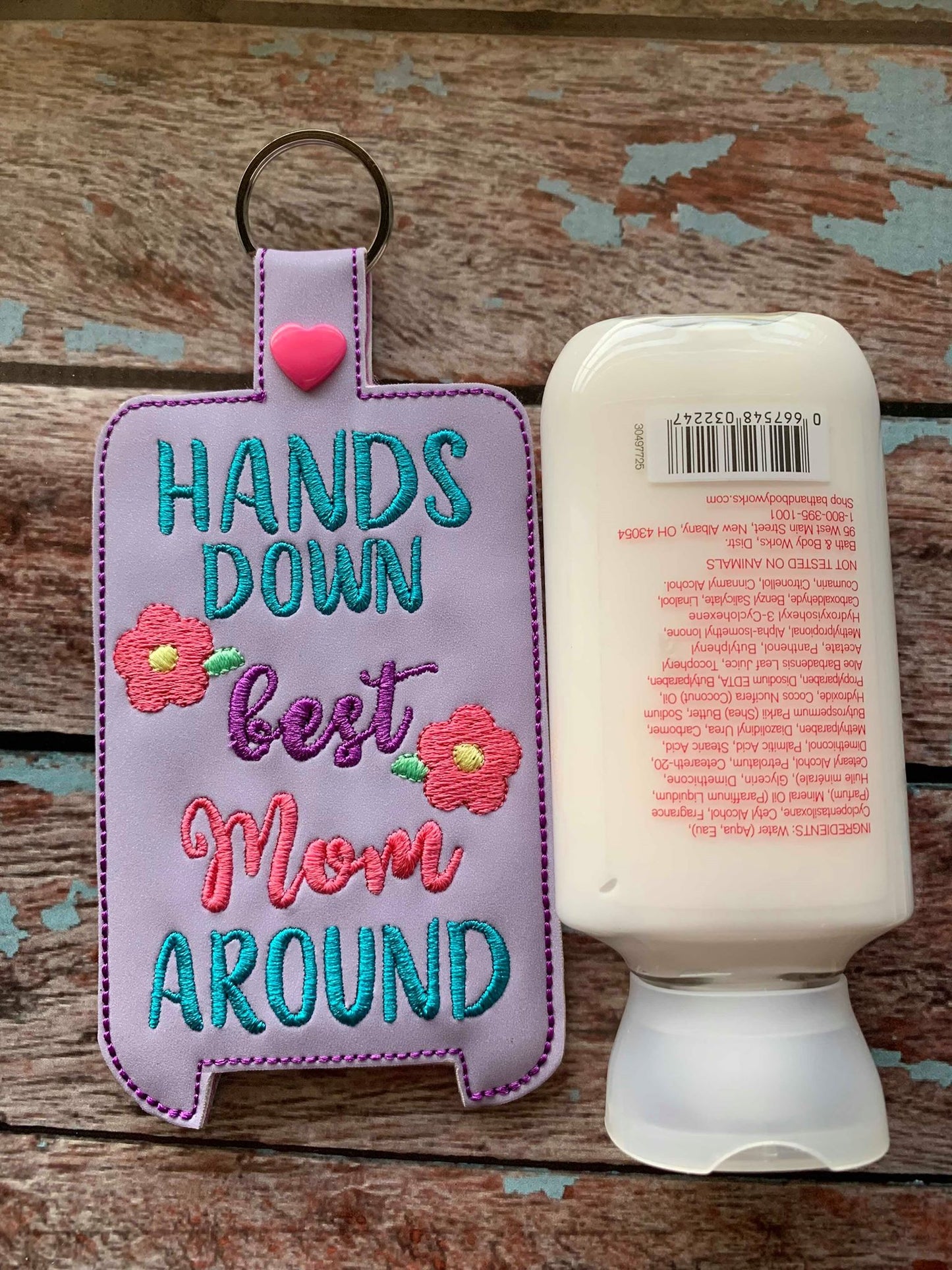 Hands Down Best Mom Lotion Holders 5x7 included- DIGITAL Embroidery DESIGN