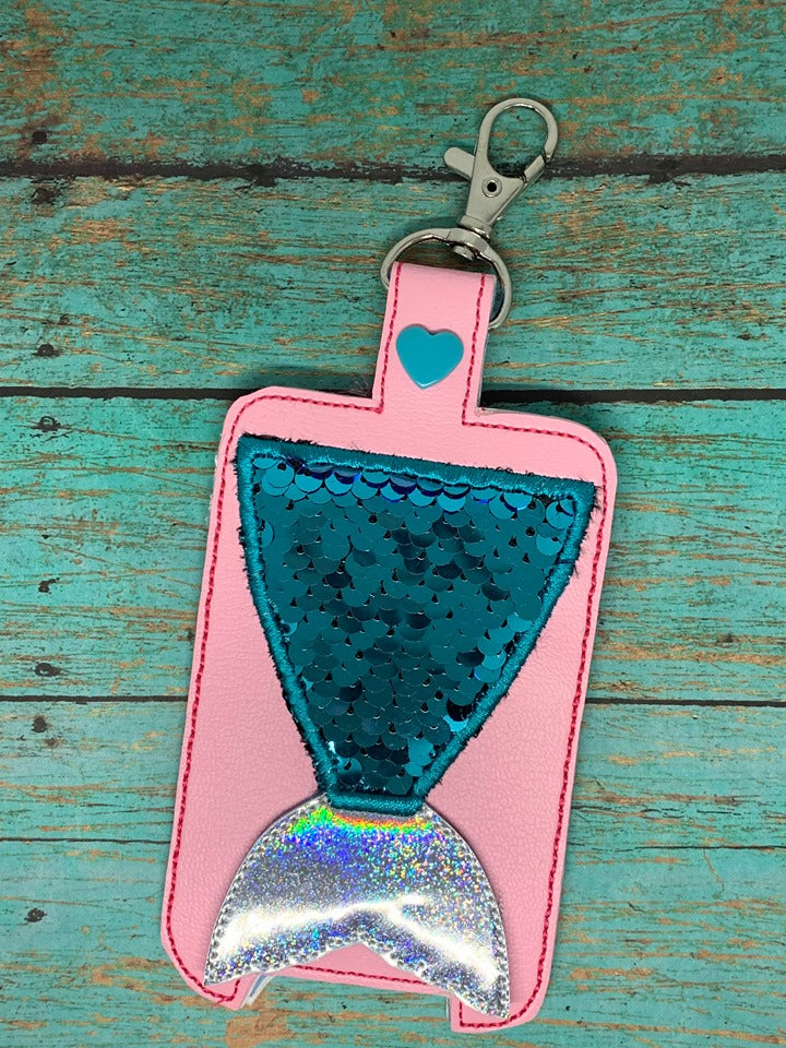 3D Mermaid Tail Hand Lotion Holder 5x7 included- DIGITAL Embroidery DESIGN