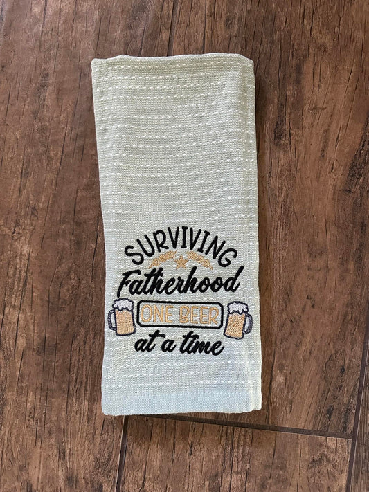 Surviving Fatherhood - 4 Sizes - Digital Embroidery Design