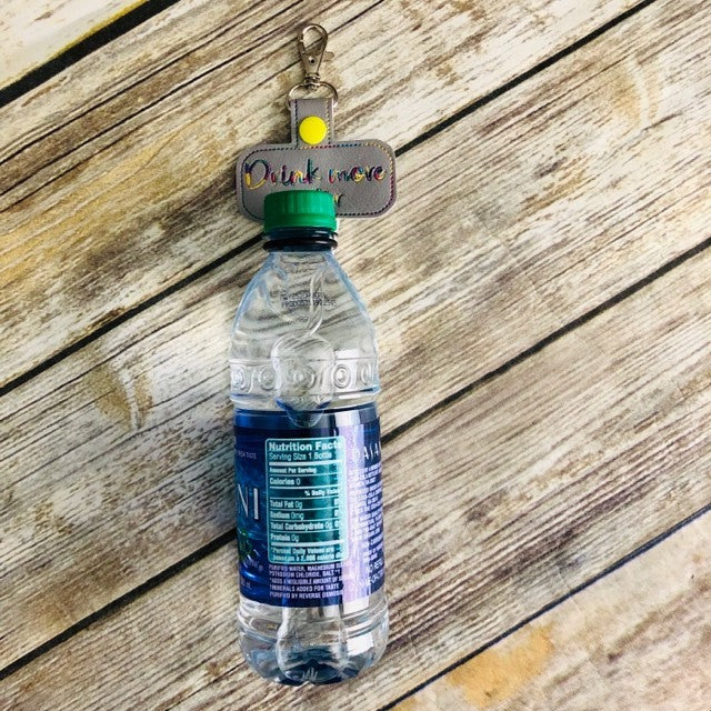 Drink More Water - Water Bottle Holders - DIGITAL Embroidery DESIGN