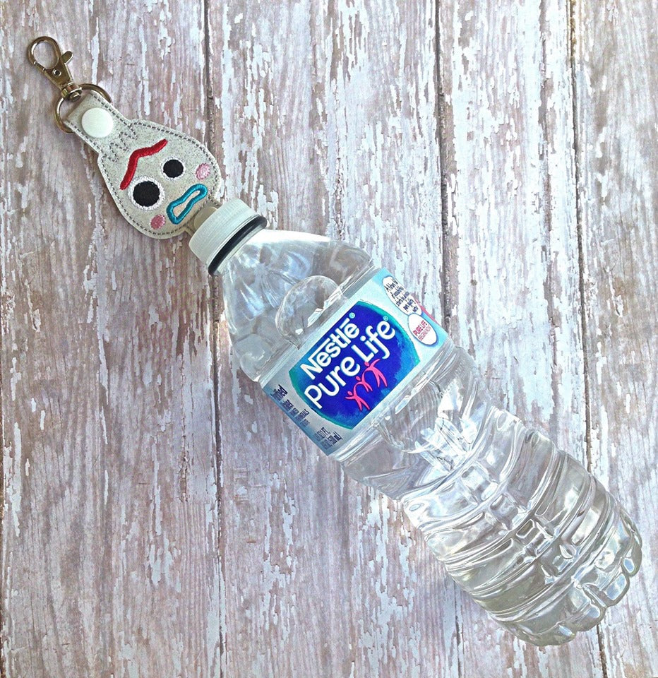 Utensil Toy Water Bottle Holders - DIGITAL Embroidery DESIGN