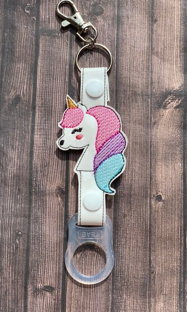 Unicorn Water Bottle Holders - 4x4 and 5x7 - DIGITAL Embroidery DESIGN