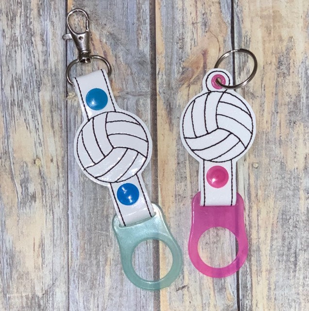 Volleyball Water Bottle Holders - DIGITAL Embroidery DESIGN