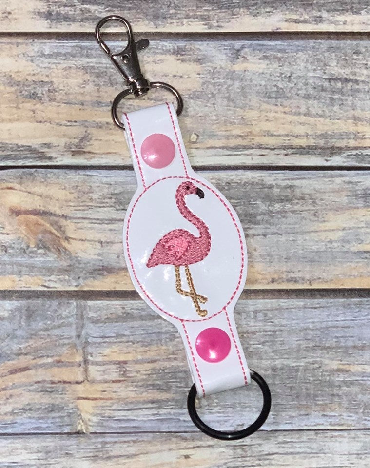 Flamingo Water Bottle Holders - DIGITAL Embroidery DESIGN