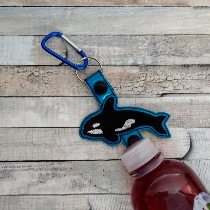 Orca Water Bottle Holders - DIGITAL Embroidery DESIGN