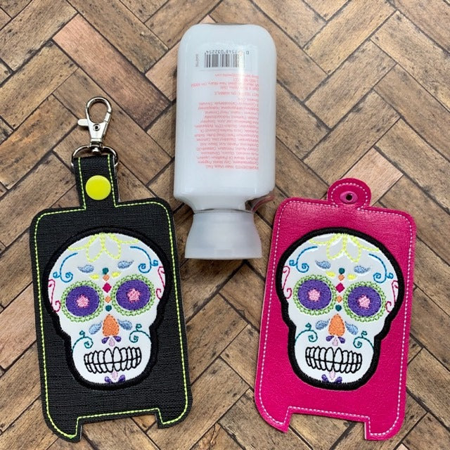 Sugar Skull Lotion Holders 5x7 included- DIGITAL Embroidery DESIGN