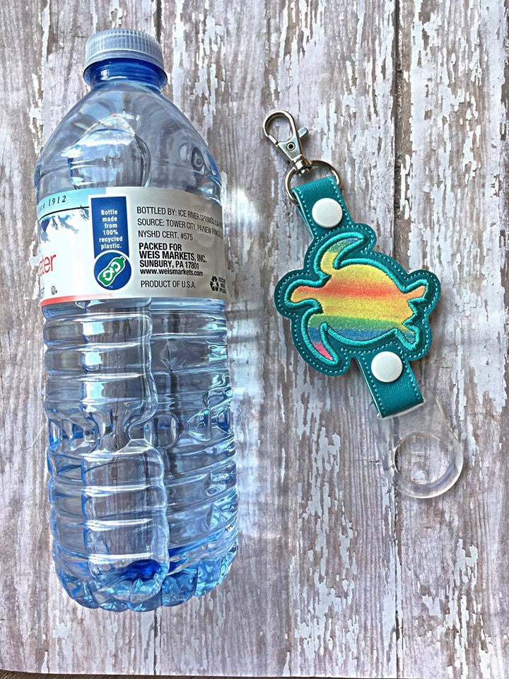 Sea Turtle Water Bottle Holders - DIGITAL Embroidery DESIGN