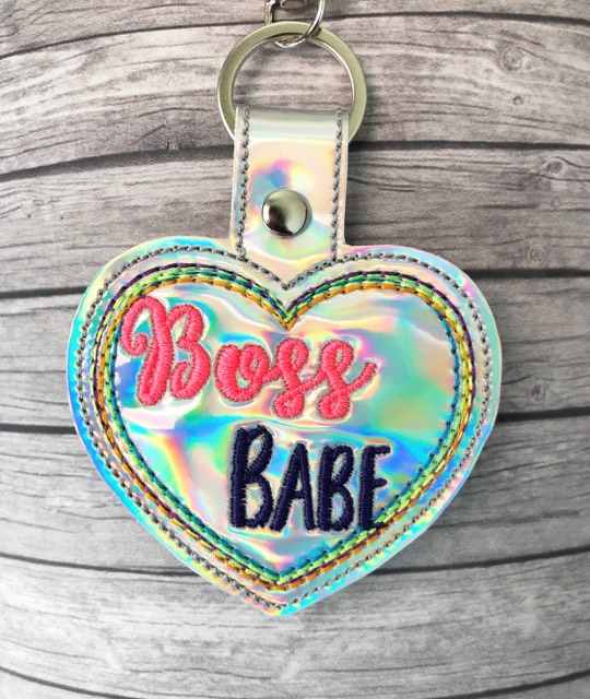 Boss Babe Fobs -DIGITAL Embroidery DESIGN