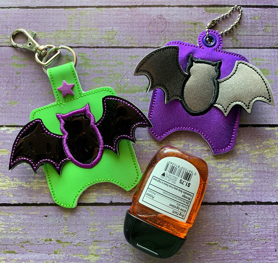 3D Bat Sanitizer Holders - DIGITAL Embroidery DESIGN